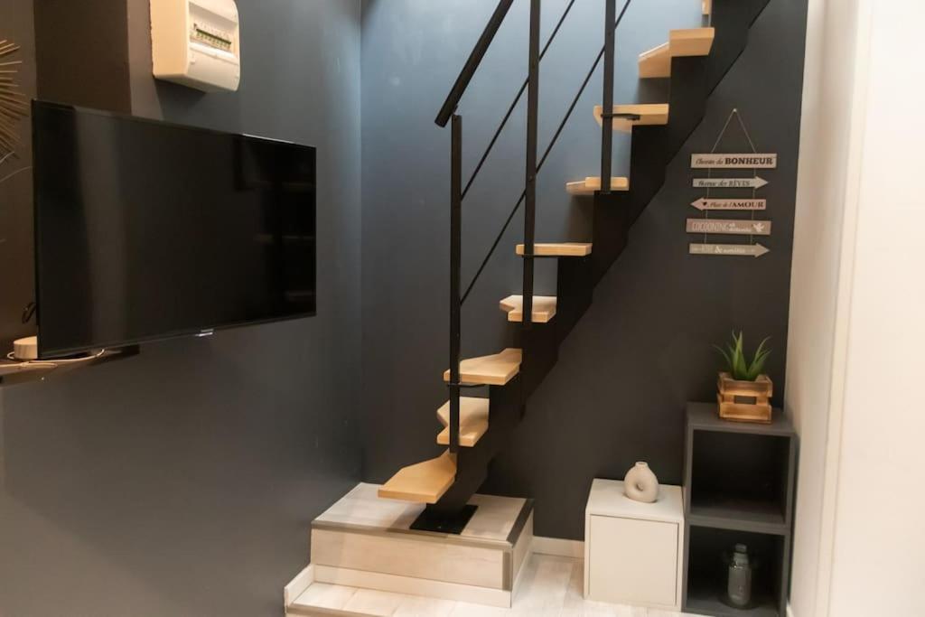 Duplex Studio Fullness - Proche Gare - Wifi Amiens Buitenkant foto