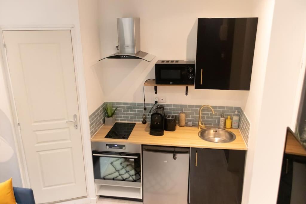 Duplex Studio Fullness - Proche Gare - Wifi Amiens Buitenkant foto
